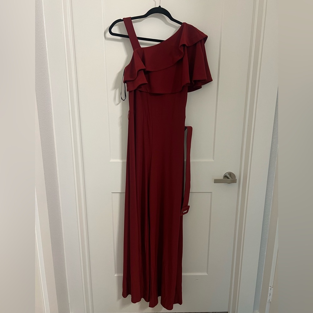 Joseph Ribkoff Burgandy Jumpsuit